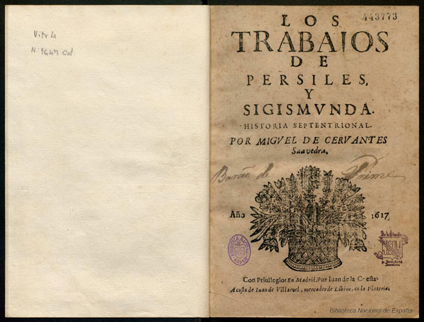 Trabajos de Persiles y Sigismunda (edición contrahecha)